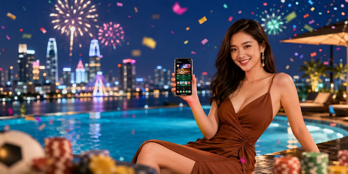 Người dùng TP.HCM trải nghiệm app VIP xatn tại quán cà phê buổi tối