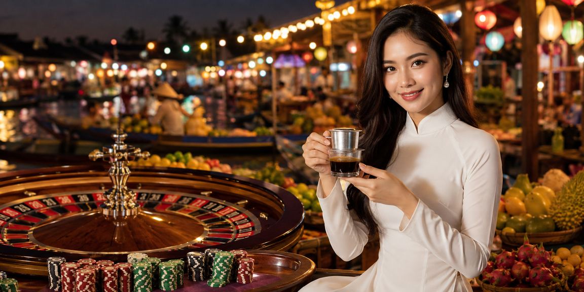 Người chơi miền Tây tham gia xổ số trực tuyến bên sông Mekong